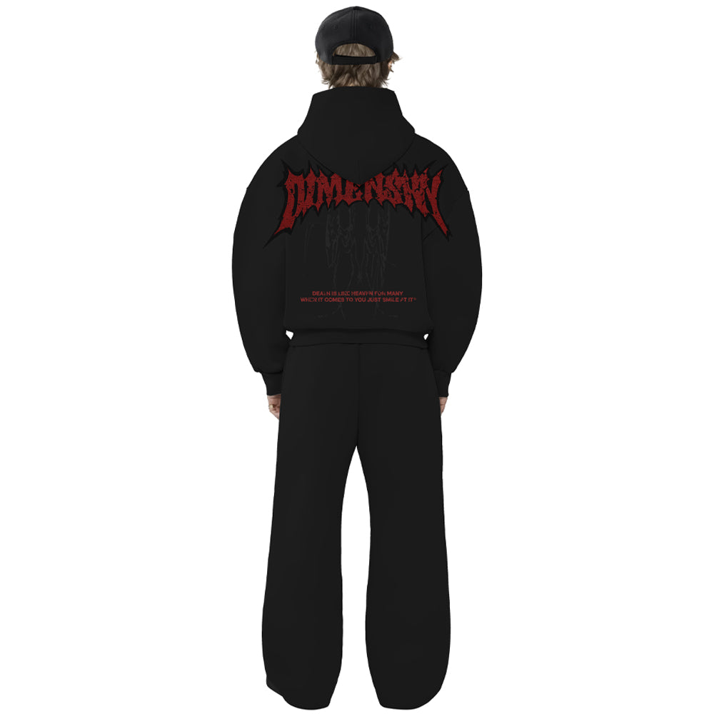 Reaper hoodie in black