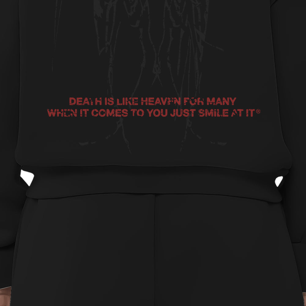 Reaper hoodie in black