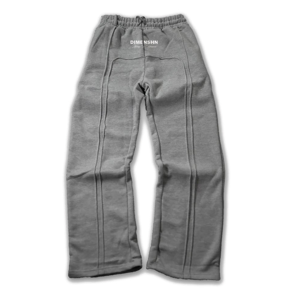 Stitched pattern sweatpants
